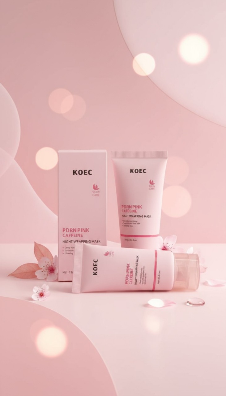 KOEC PDRN Pink Caffeine Night Wrapping Mask